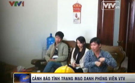 Đóng giả phóng viên VTV1 lừa tiền doanh nghiệp